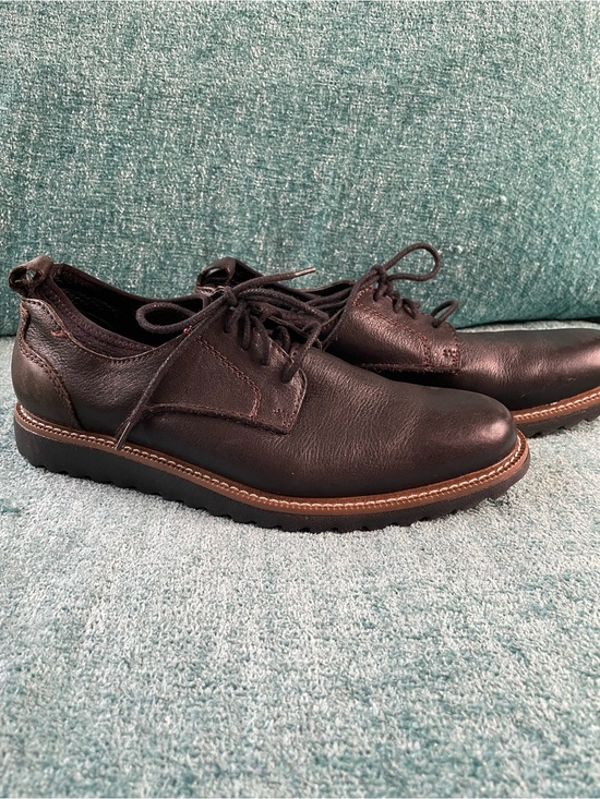 Nice Dockers Men\'s Black Leather Lace-Up  Casual Shoes w/Sock Liner, Sz 8! ? main image 7